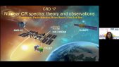Session Record: 17 Nuclear CR spectra: theory and observations | CRD