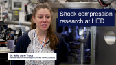 thumbnail of medium Research at the European XFEL on amorphous solids under shock compression