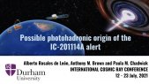 Possible photohadronic origin of the IC-201114A alert