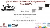 χaroν: a tool for neutrino flux generation from WIMPs