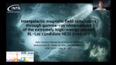 Inter Galactic Magnetic field constraints through the gamma ray observations of the Extreme BL Lac HESS 1943+213