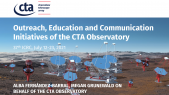Outreach, Education and Communication Initiatives of the CTA Observatory