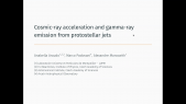 thumbnail of medium Cosmic ray acceleration and gamma-ray emission from protostellar jets